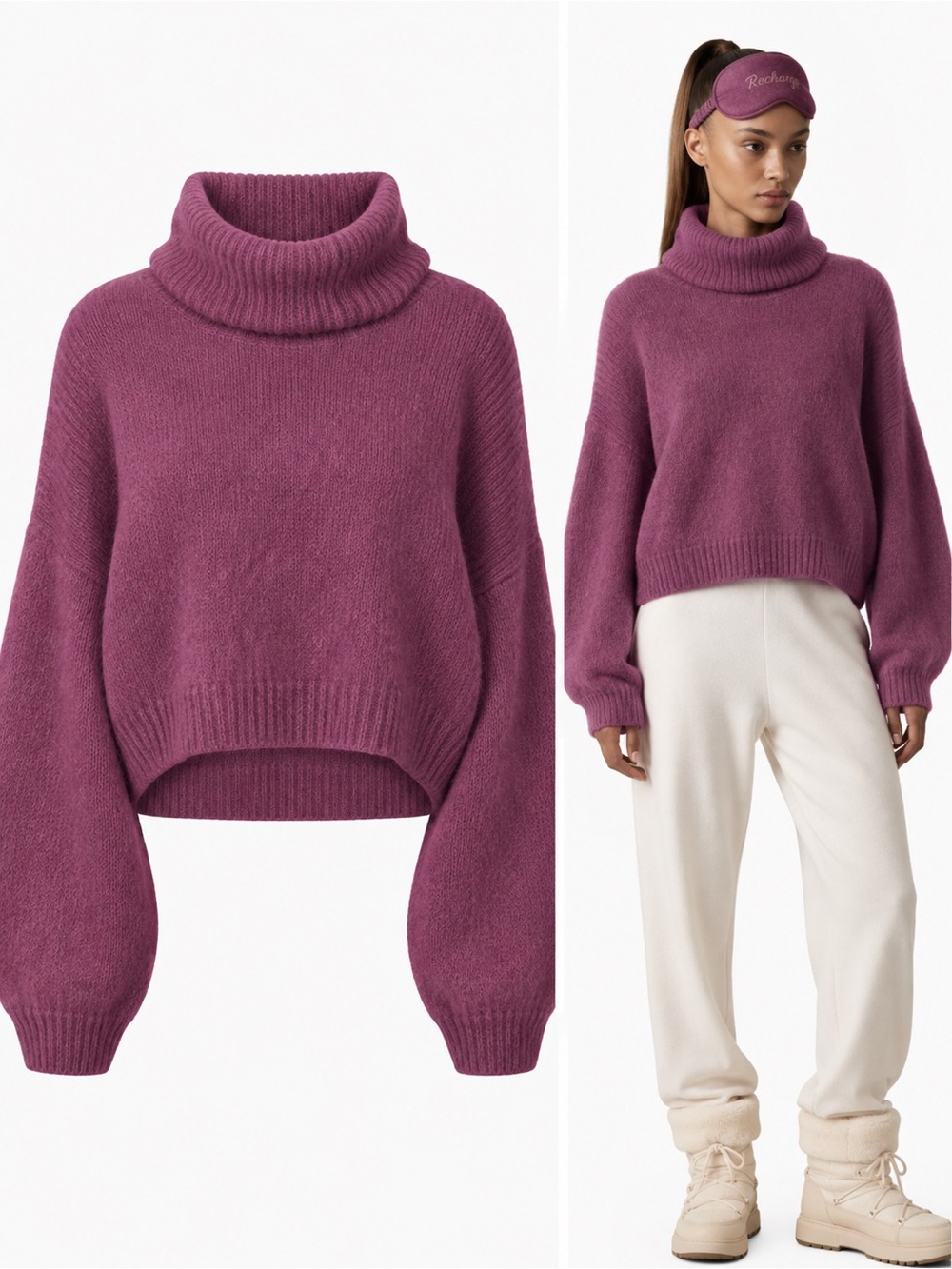 American Dreams 🇮🇹 - Bordeaux Alpaca Knit